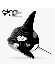 Puzle 3D de cartón ecológico Eugy Orca