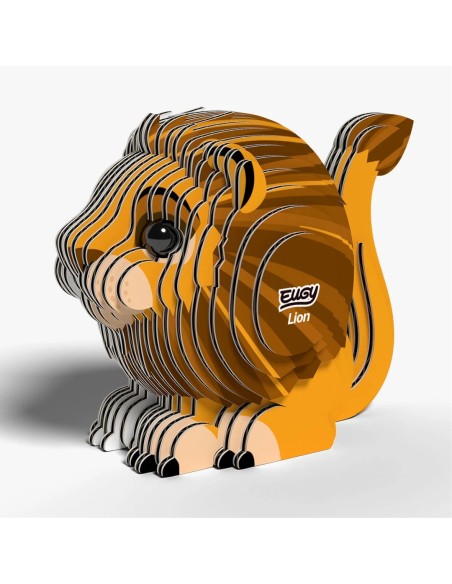 Puzle 3D de cartón ecológico Eugy León