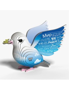 Puzle 3D de cartón ecológico Eugy Paloma