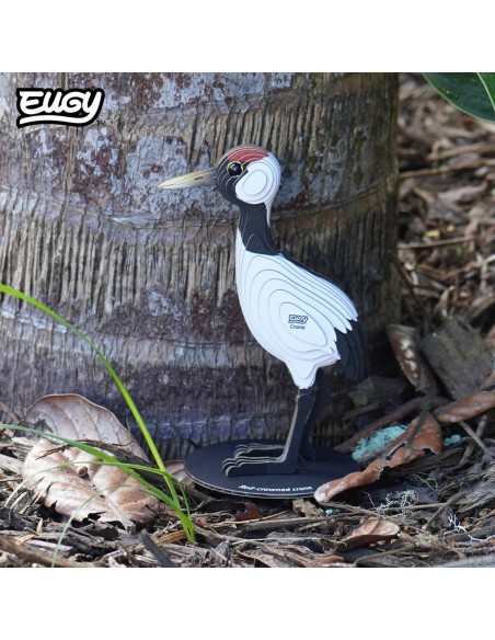 Figura 3D Eugy Grua | Puzle de Cartó Ecològic i Educatiu