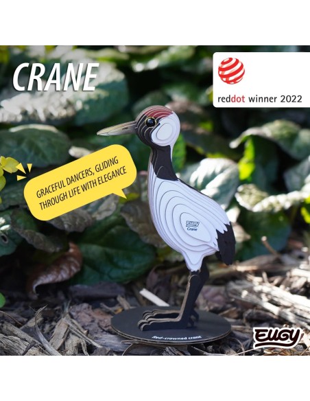 Eugy Grulla | Puzle 3D de Cartón Ecológico