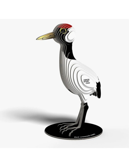 Puzle 3D de cartón ecológico Eugy Grulla