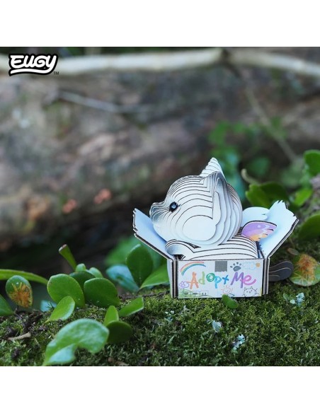 Puzle 3D Eugy Gata Mocha | Comprar Regal Ecològic Nens