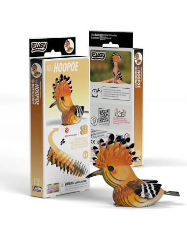 Puzle 3D Eugy Abubilla | Comprar Figura de Cartón Ecológica