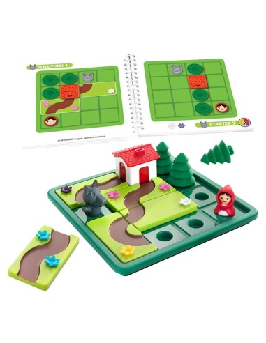Juego Caperucita Roja Deluxe SmartGames | Puzle de Lógica Niños