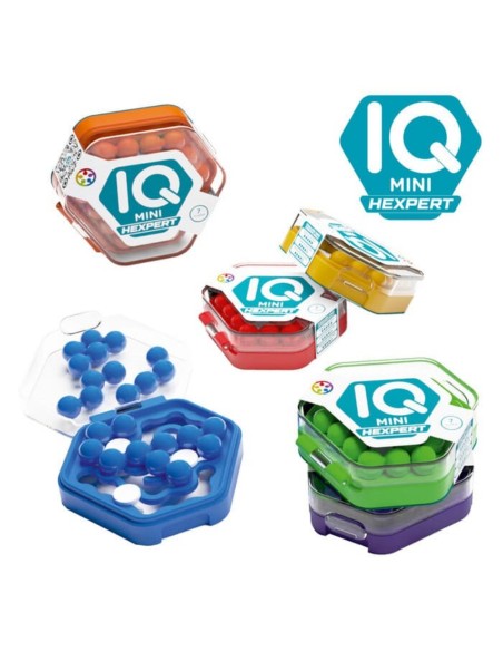 Joc de lògica de butxaca IQ Mini Hexpert SmartGames