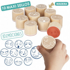 Maxi Sellos 10 Emociones - AKROS AKROS AKROS