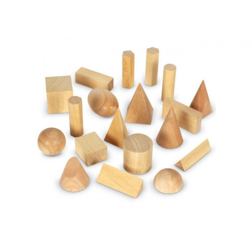 Cuerpos Geométricos 19 Piezas - LEARNING RESOURCES LEARNING RESOURCES LEARNING RESOURCES