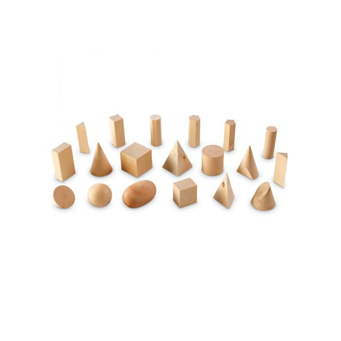 Cuerpos Geométricos 19 Piezas - LEARNING RESOURCES LEARNING RESOURCES LEARNING RESOURCES